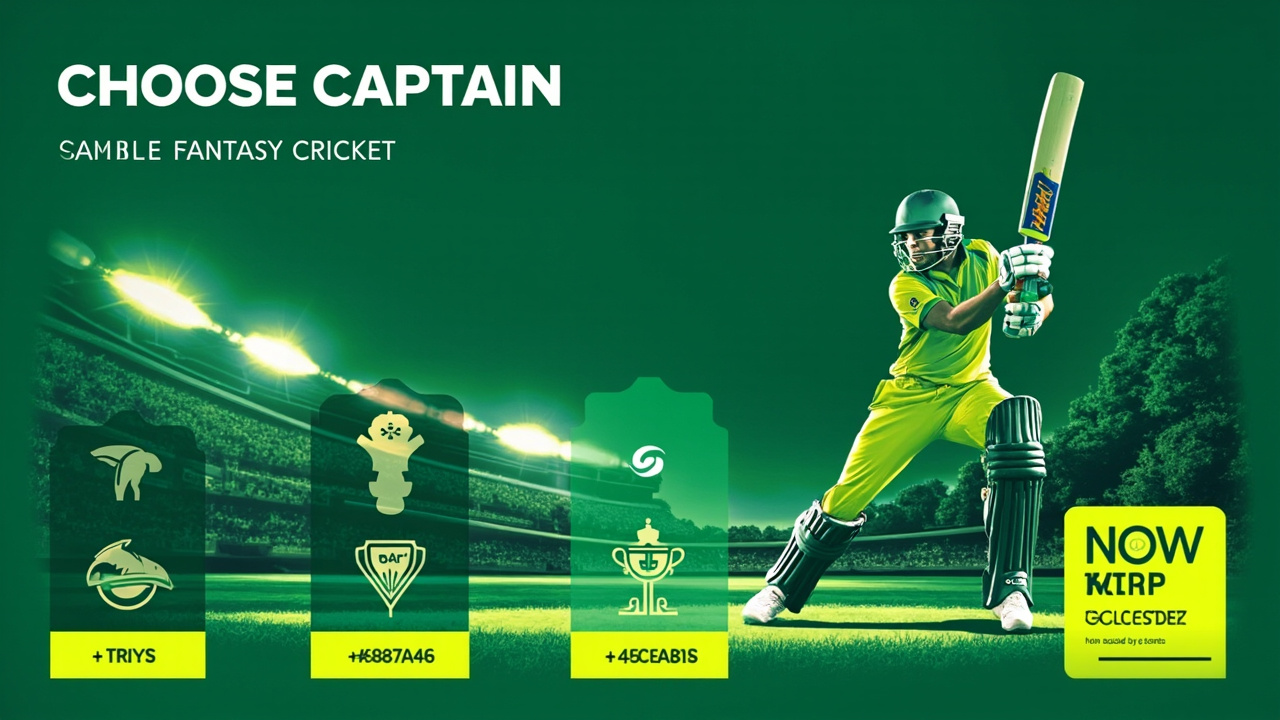 Step 2: Choose your fantasy cricket captain