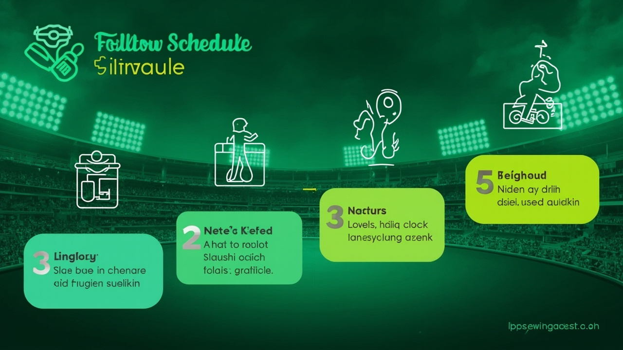 Step 6: Follow schedule for IPL 2026