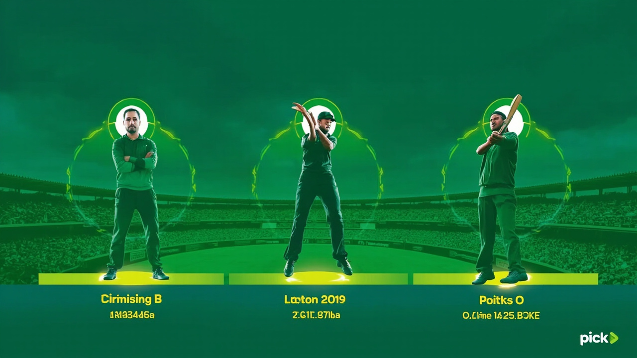C/VC matrix for upcoming matches — Captain & Vice-Captain